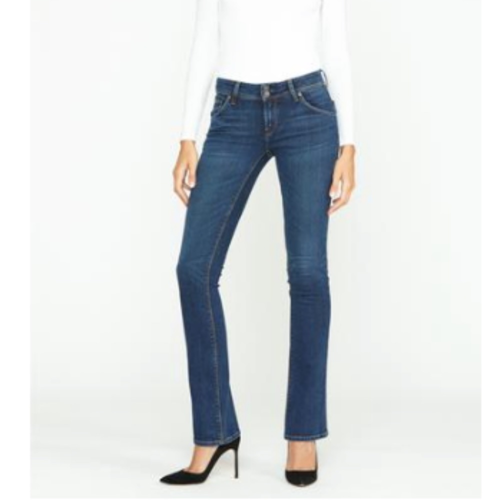 Hudson Jeans “Beth Mid-Rise Baby Bootcut”